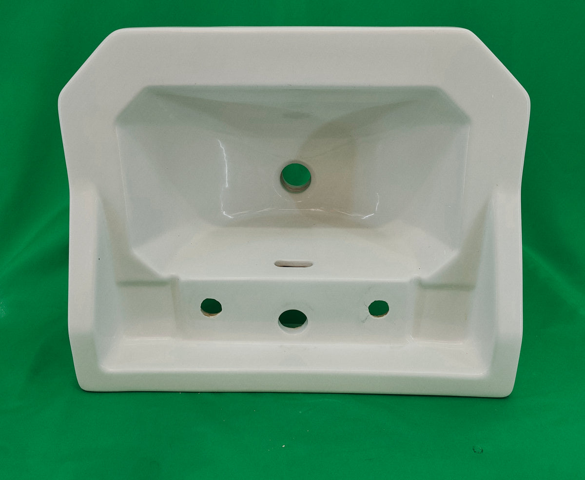 Lavabo mural en céramique blanche 51 cm – Jacob Delafon – Bon état