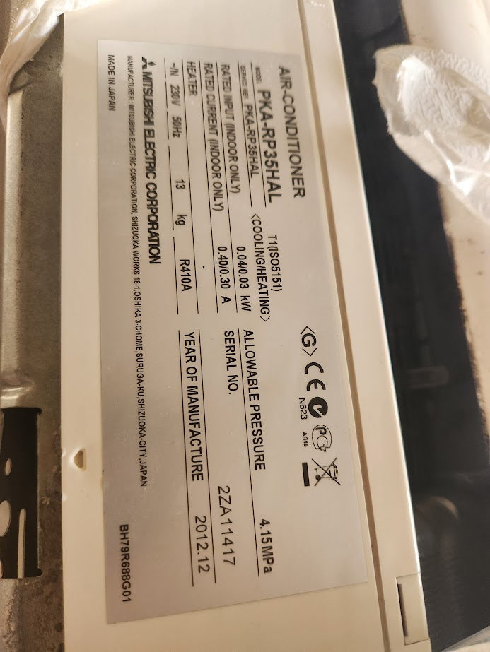 Climatisation Mitsubishi Electric – Power Inverter 6 kW – Console + Groupe extérieur