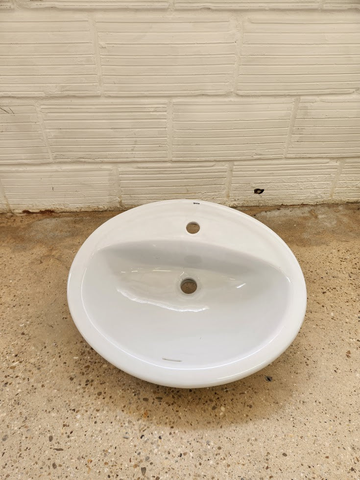 Lavabo à encastrer GALA - Blanc - Très bon état