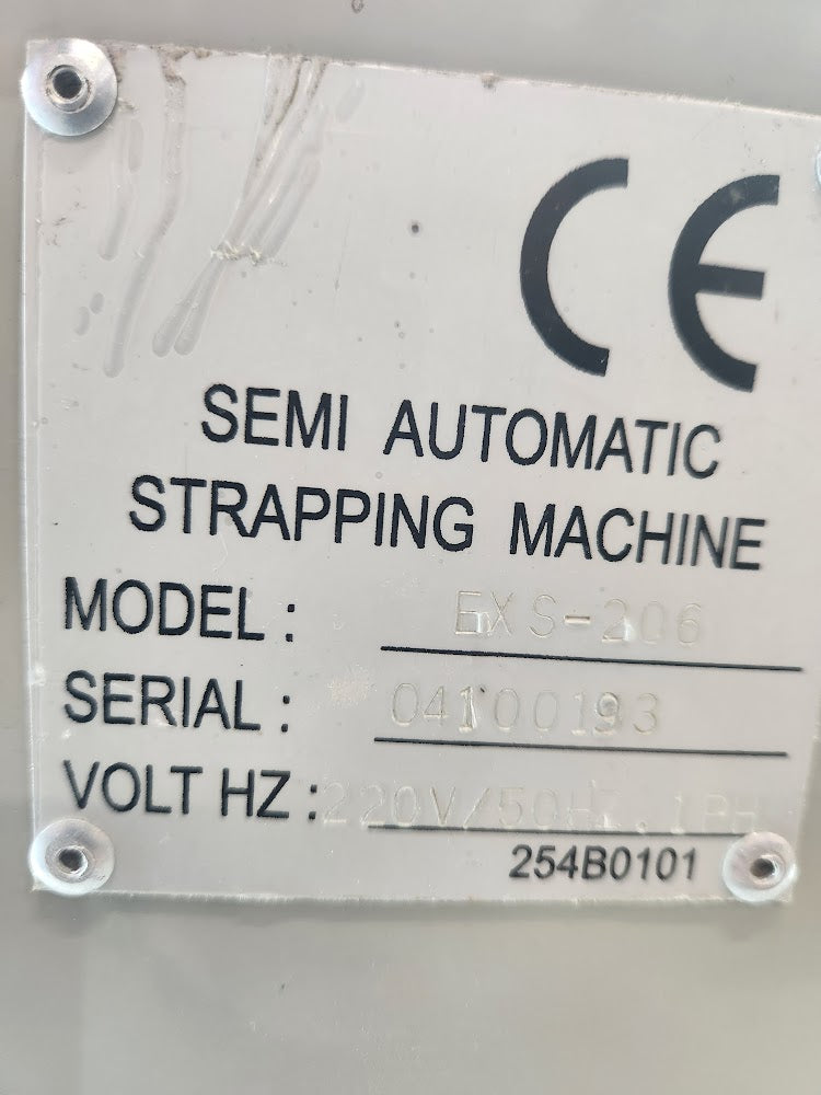 Cercleuse semi-automatique Cenpac EXS-206 – 220V / 50Hz