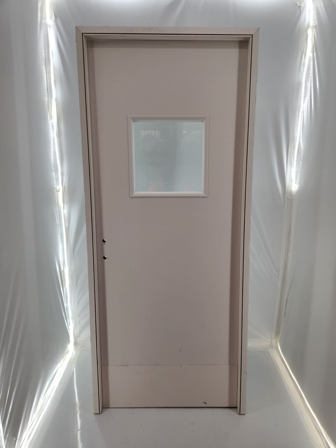 Bloc-porte bois à âme pleine – Avec ou sans vitre – Très Bon état