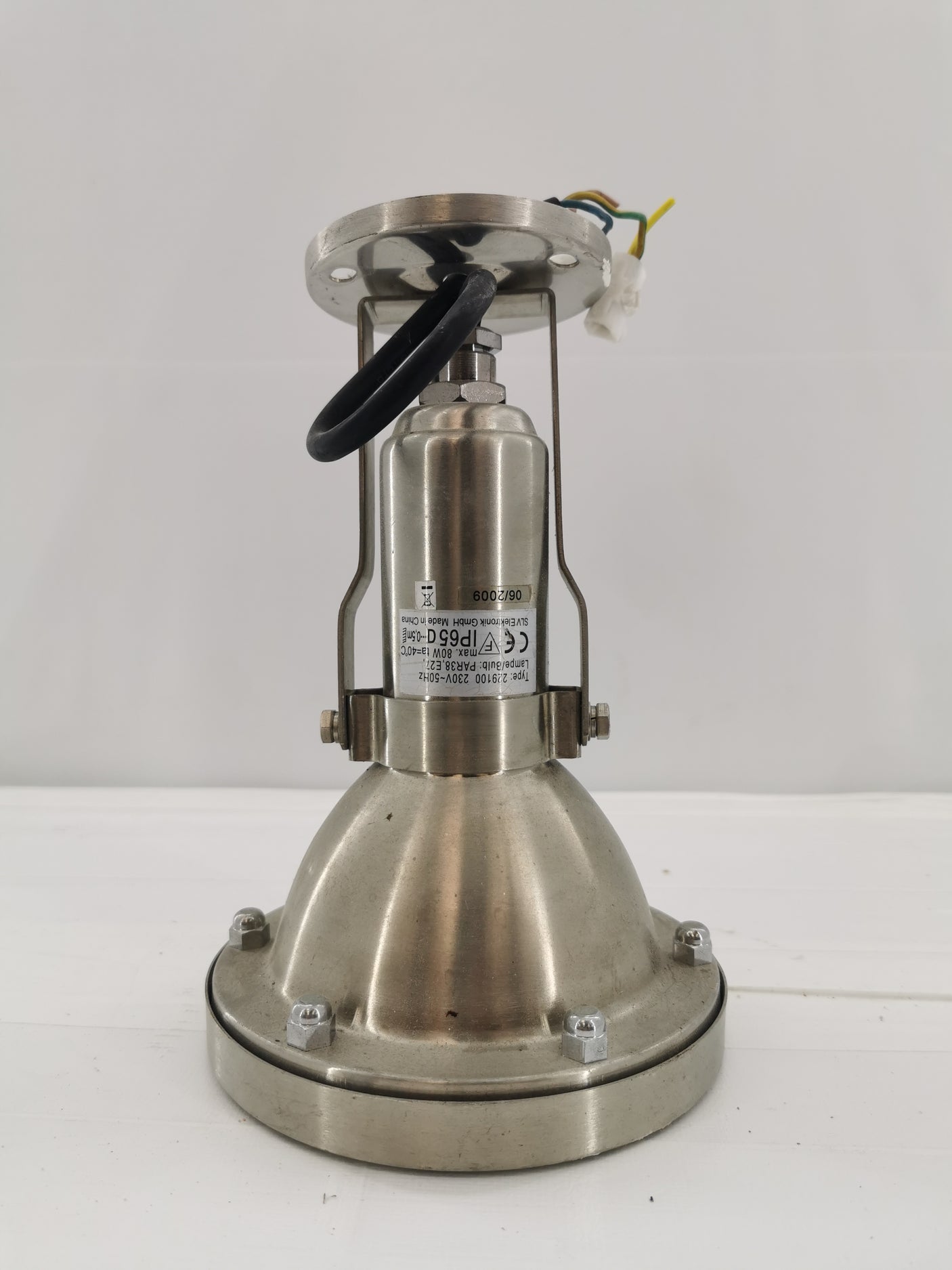 Spot LED encastrable inox – 12W – Robuste – Extérieur / Sol / Mur