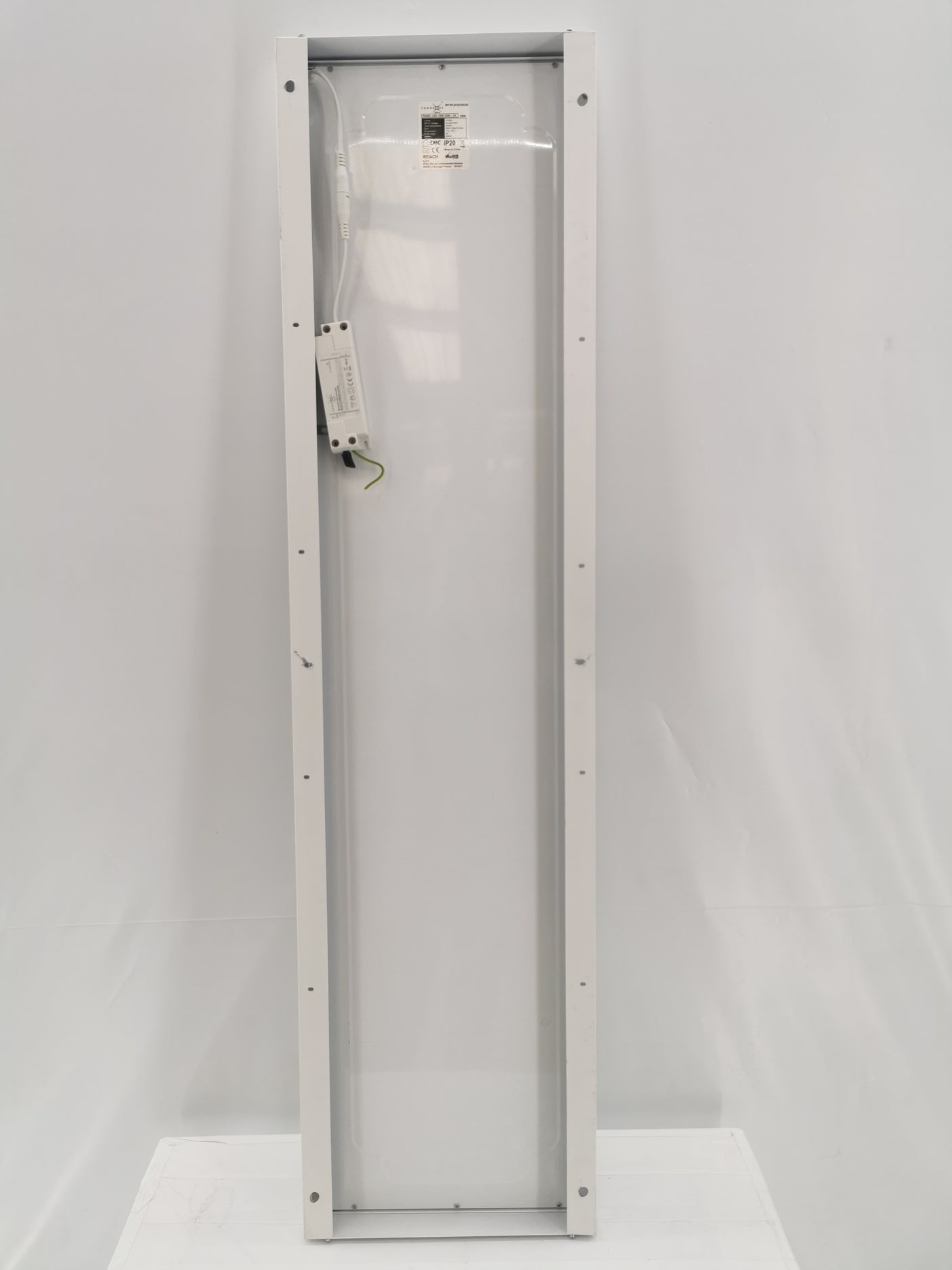 Panneau LED rectangulaire – 30 x 120 cm – Avec driver – Blanc - Très bon état