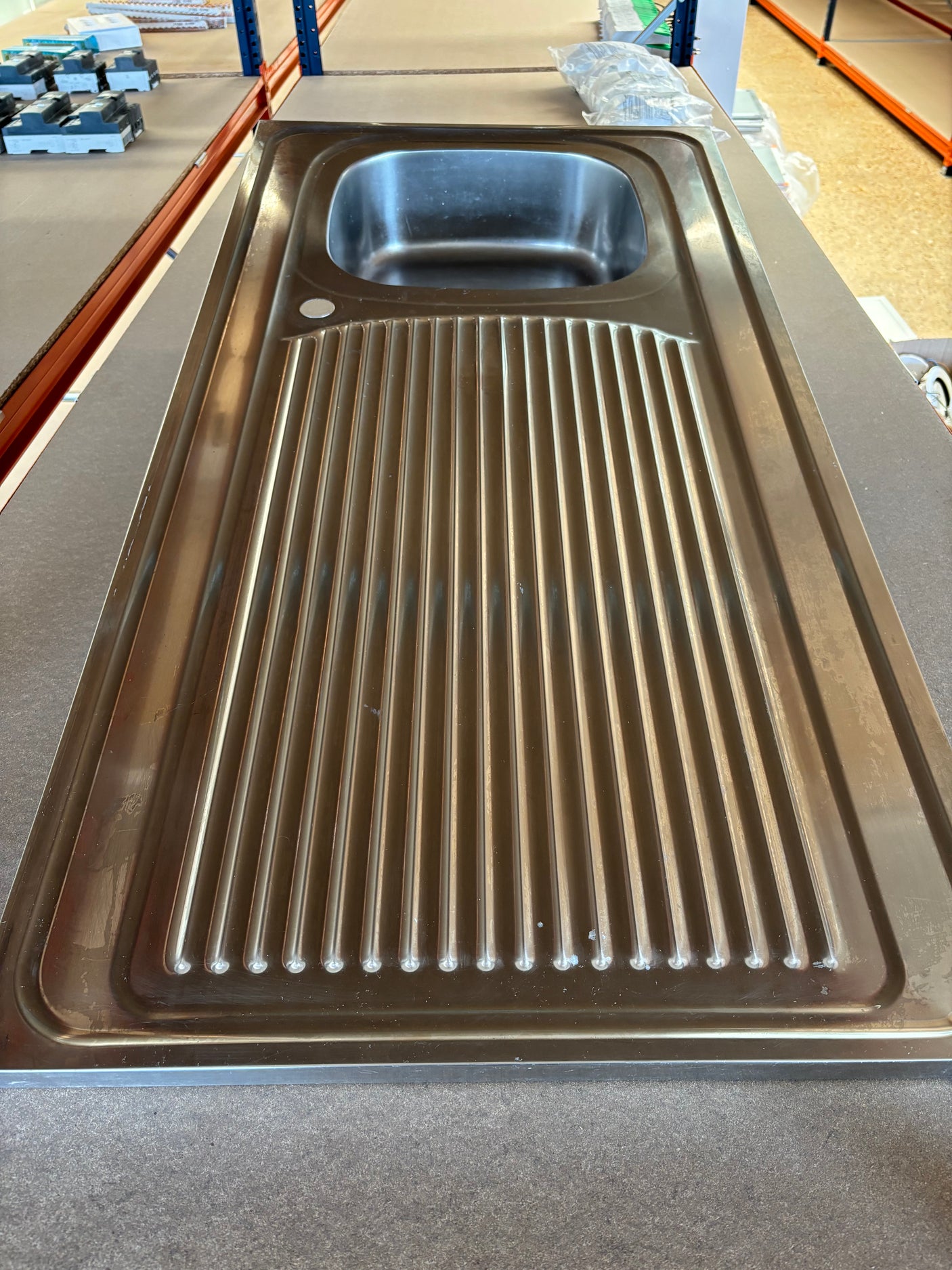 Evier de cuisine en inox