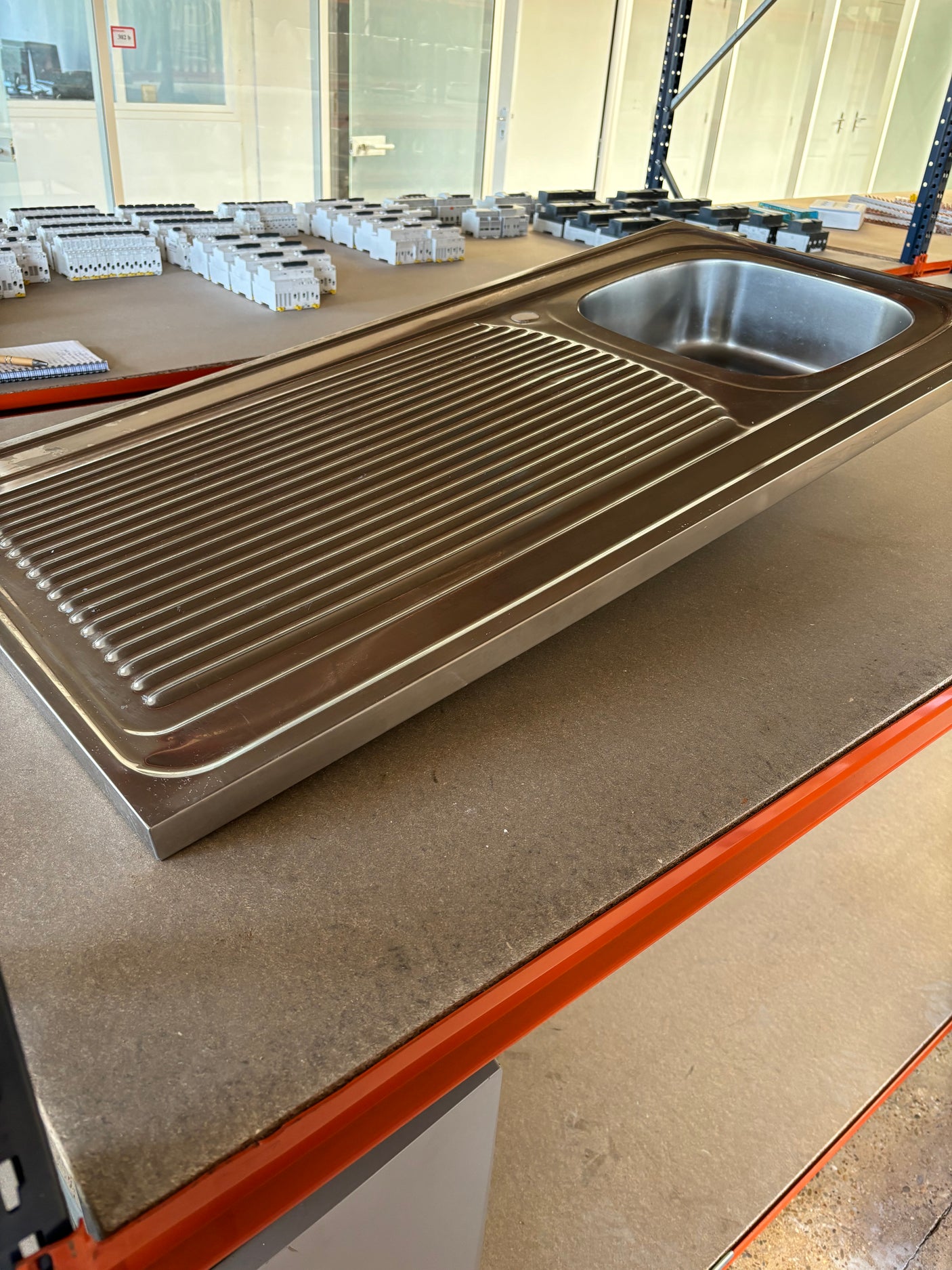 Evier de cuisine en inox