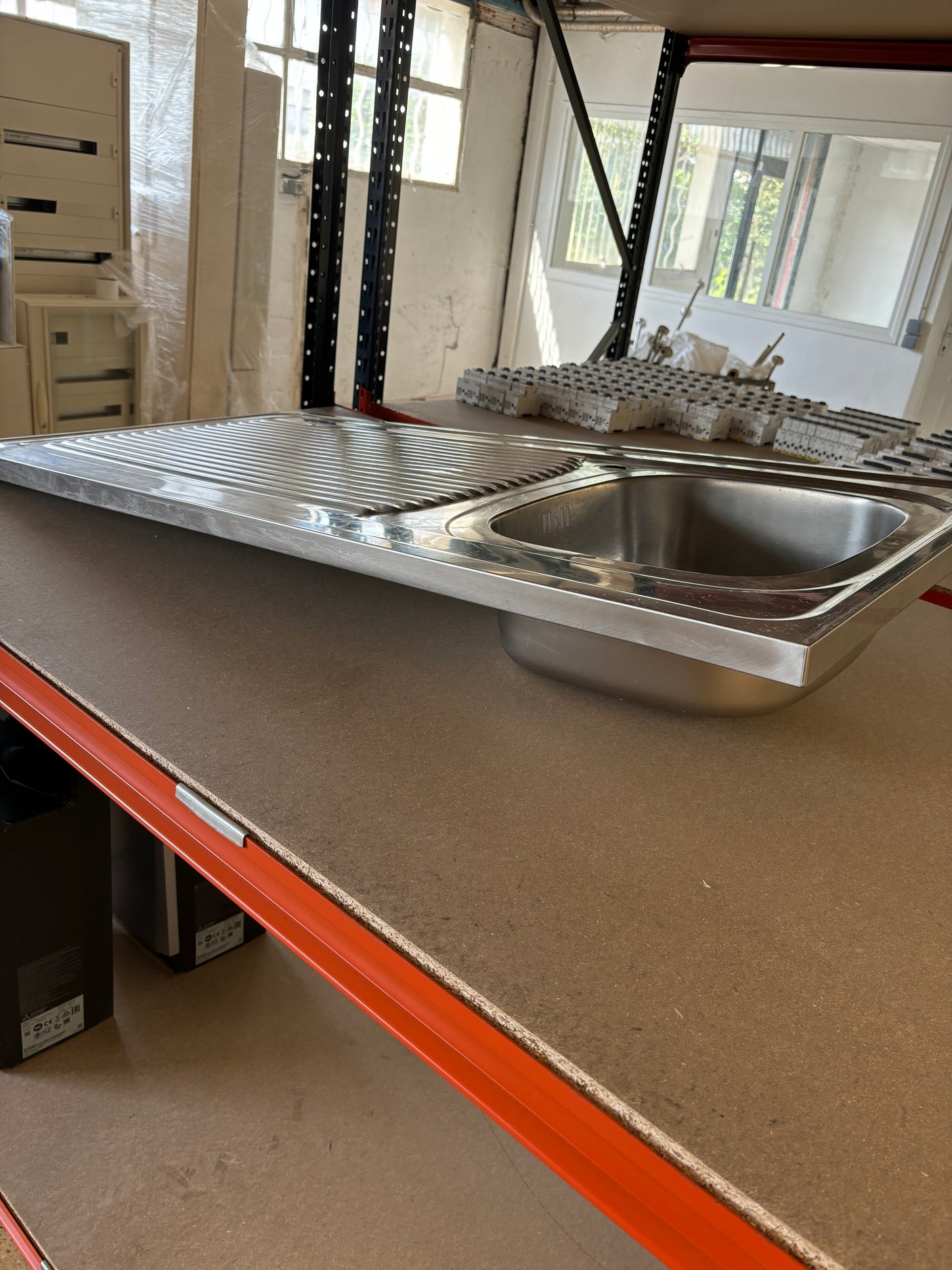 Evier de cuisine en inox