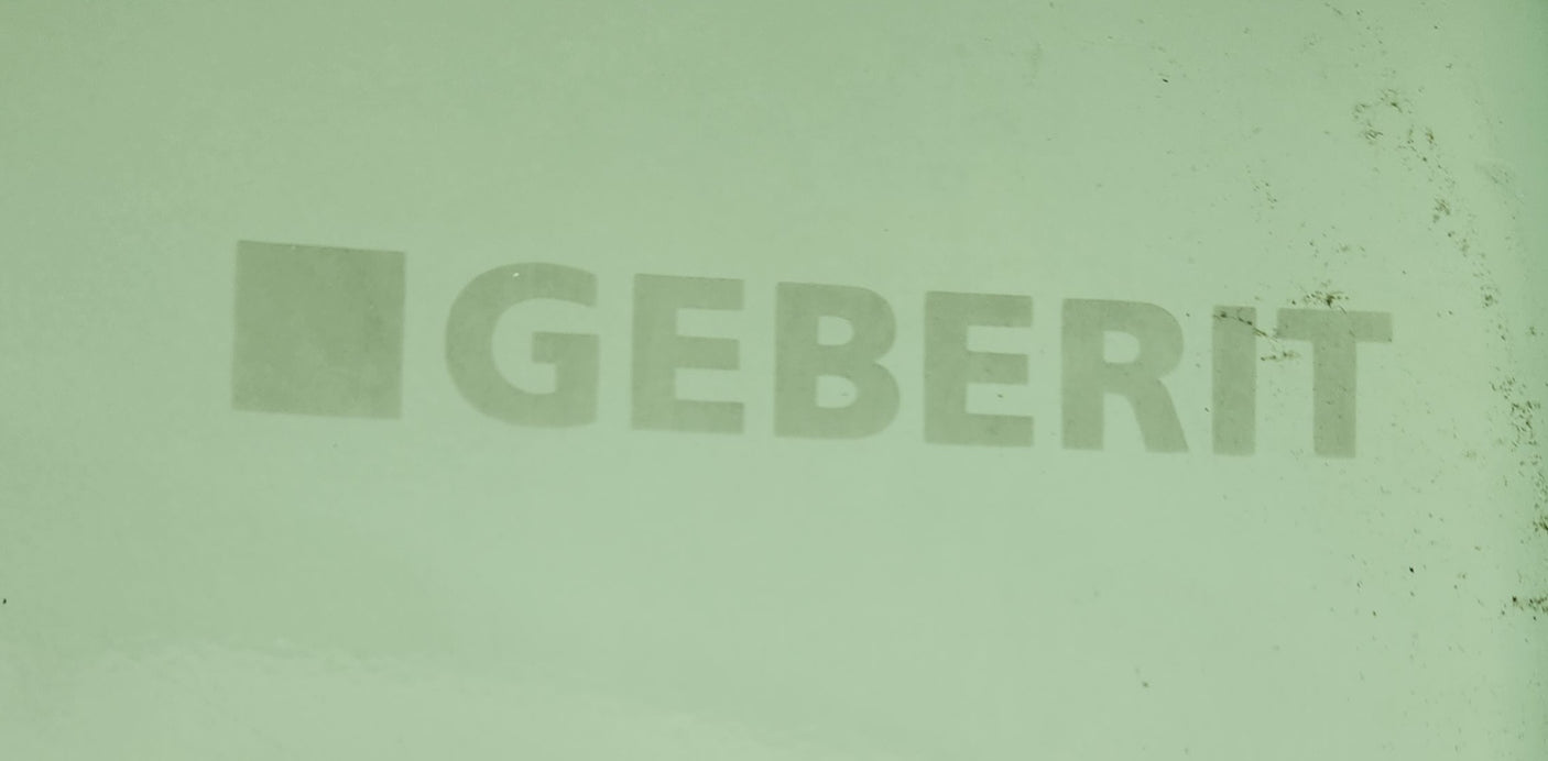Séparateur latéral d’urinoir Geberit – Blanc – Très Bon état