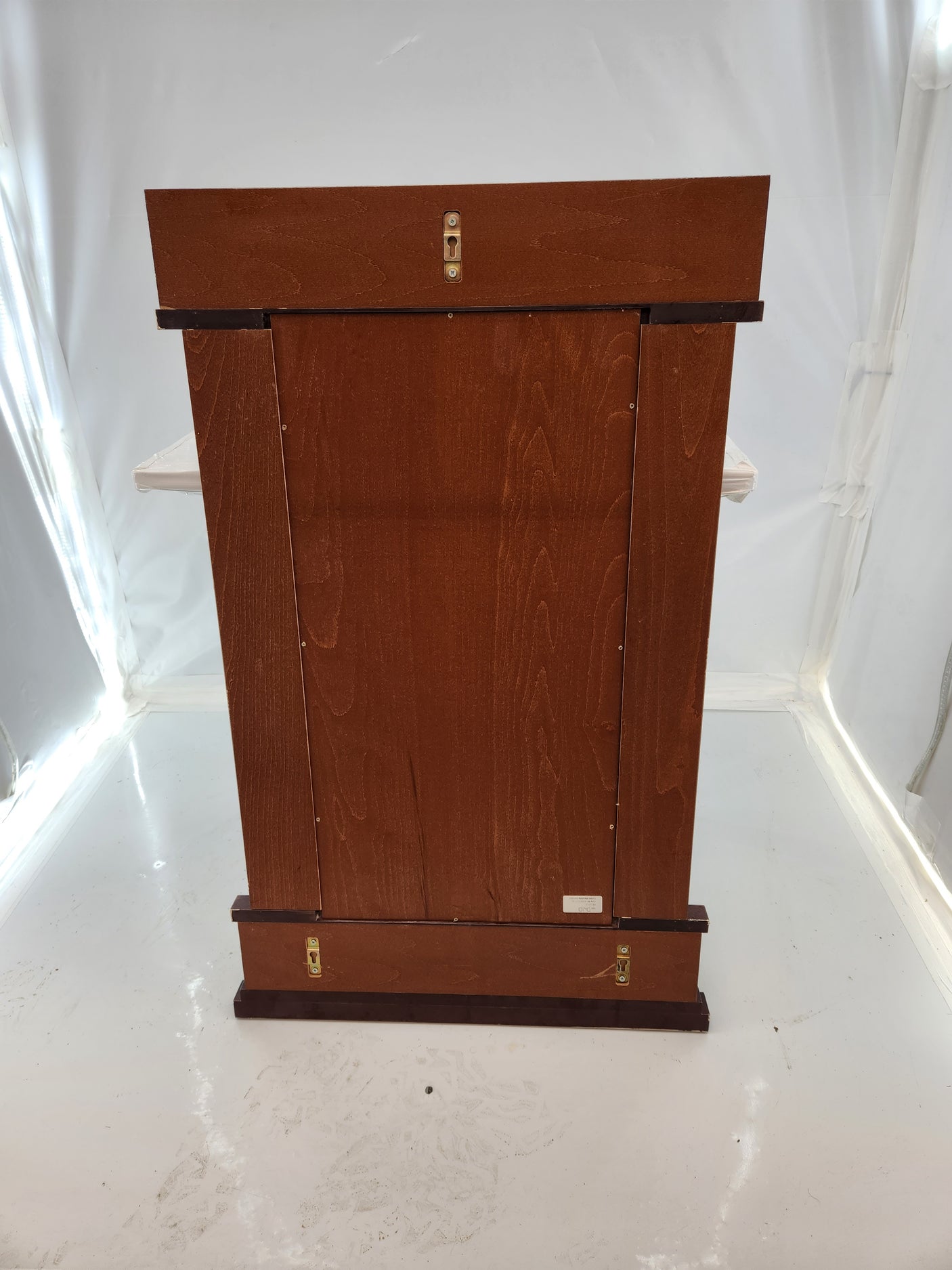 Miroir mural décoratif en bois – Style classique / Art déco - Très bon état