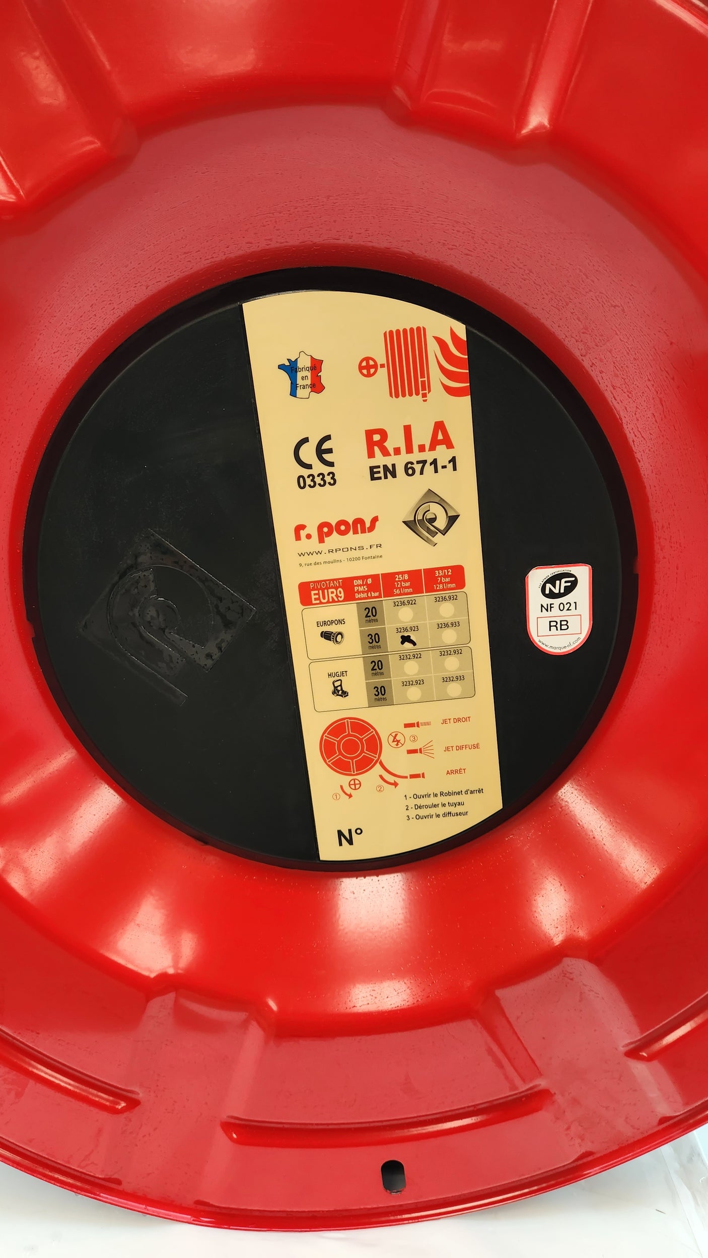 Robinet Incendie Armé Tuyau