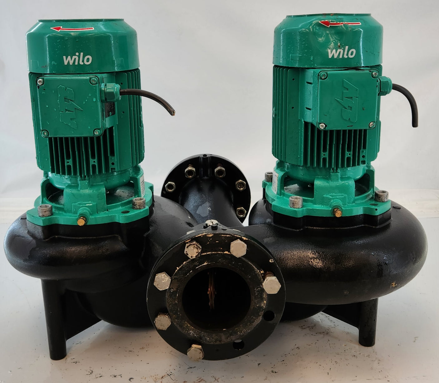 Pompe double en ligne Wilo VeroTwin DPL 100/145-1,5/4 – 1,5 kW – Très bon état