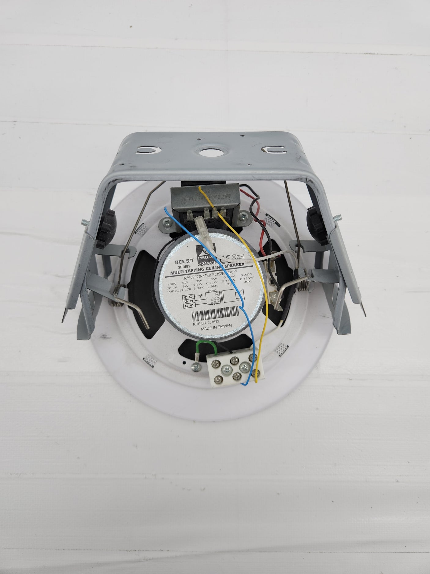 Haut-parleur encastrable plafond – Blanc – Sonorisation