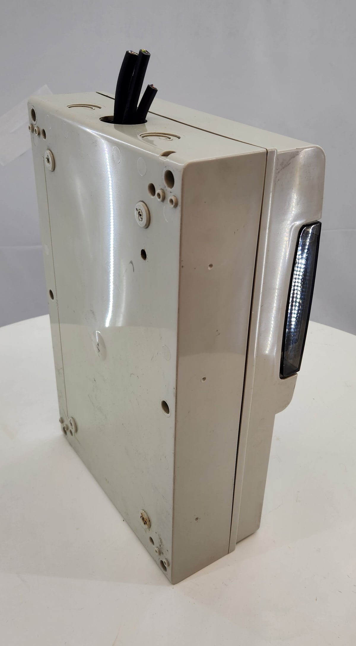 Coffret de commande électrique avec régulateur électronique de température – boîtier Scame étanche, porte transparente – Bon état