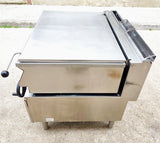 Sauteuse basculante professionnelle gaz 100 cm – Electrolux – cuve inox, basculement par volant – Bon état