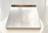 Étagère murale inox 60 x 50 cm sur consoles – Bon état