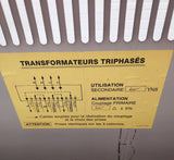 Transformateur triphasé 80 kVA – 400/400 V – BC Transformateurs – Occasion