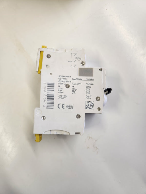 Disjoncteur Schneider Electric iC60N C6 – 2P – 6A