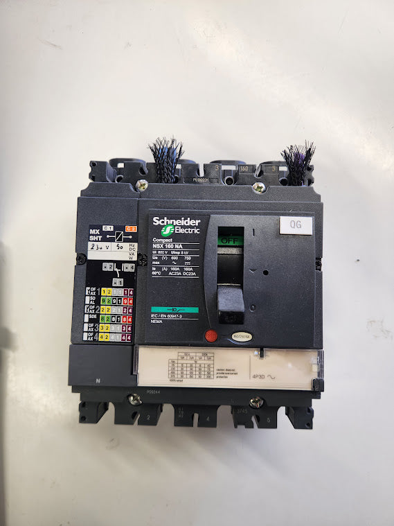 Disjoncteur de puissance Schneider Compact NSX160NA – 160A
