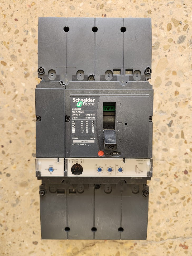 Disjoncteur Schneider Electric NSX160N – 160A