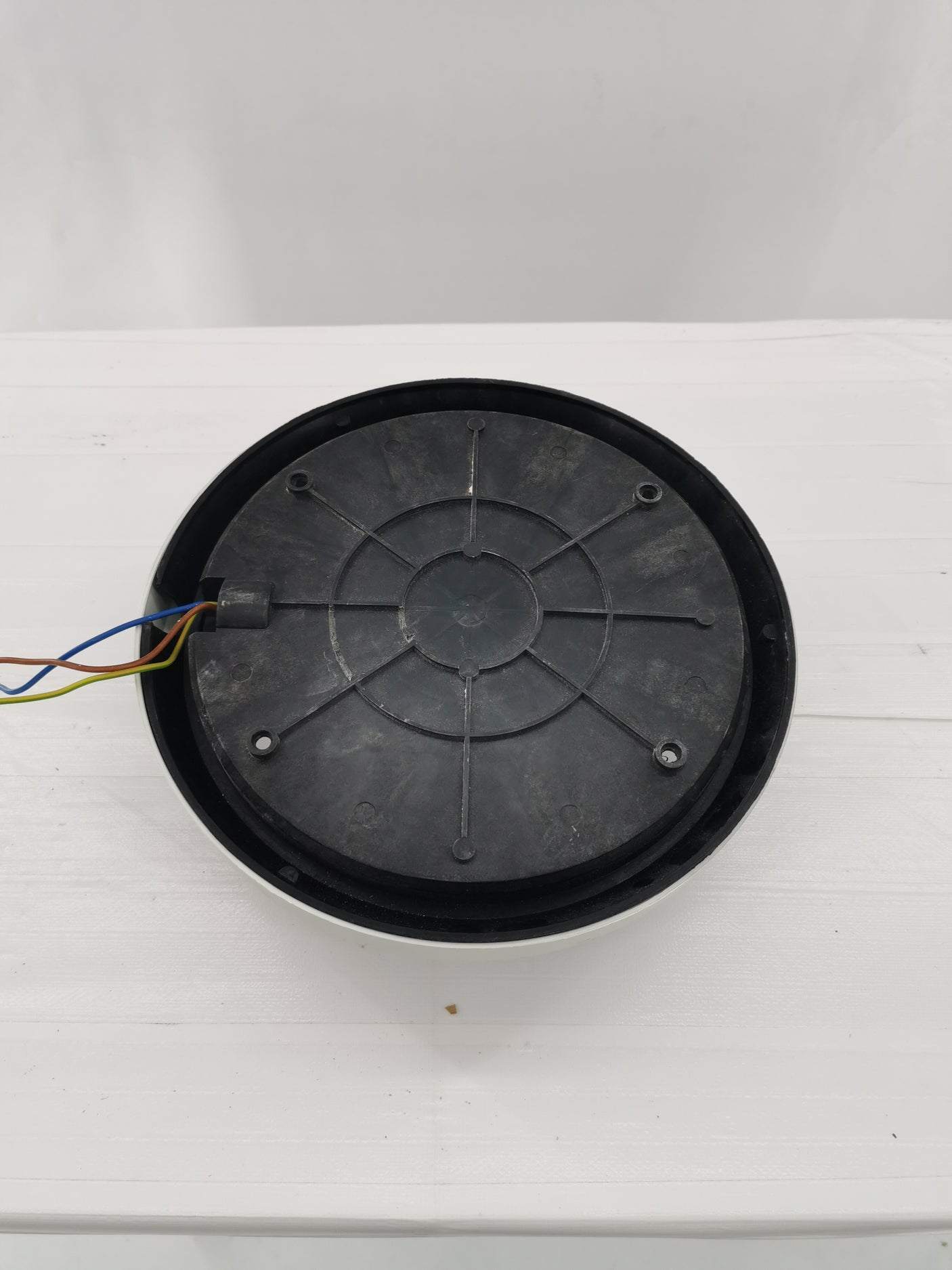 Hublot LED – Rond – Étanche – Blanc – Avec diffuseur opale - Très Bon état