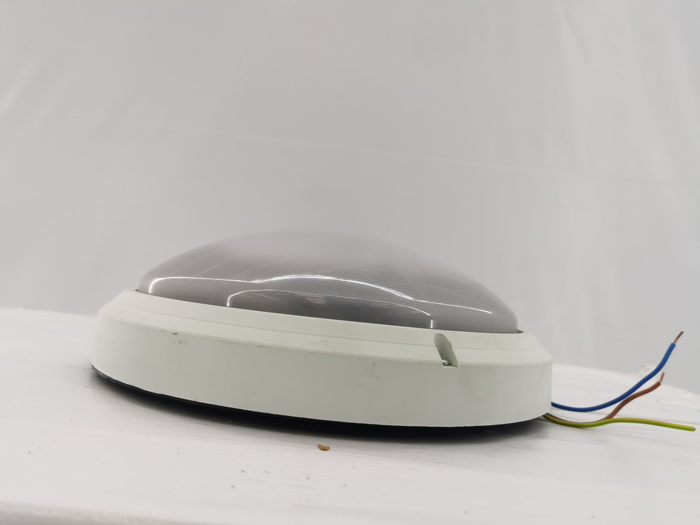 Hublot LED – Rond – Étanche – Blanc – Avec diffuseur opale - Très Bon état