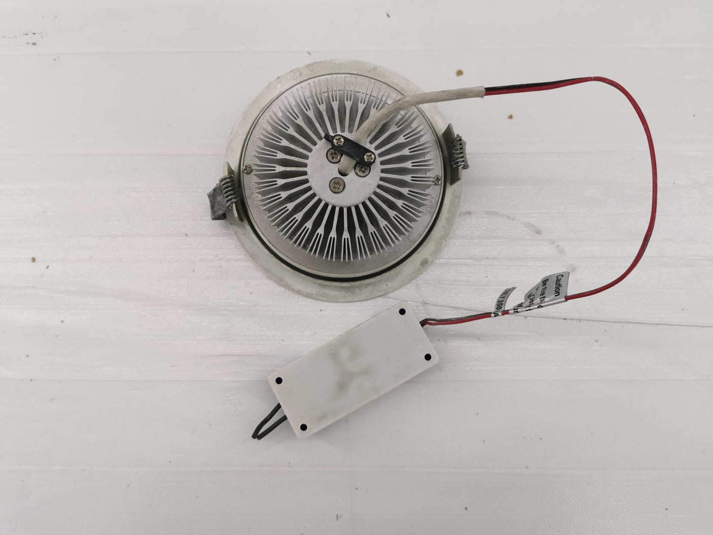 Spot LED encastrable 12W – Lumière naturelle – Avec driver - Très bon état