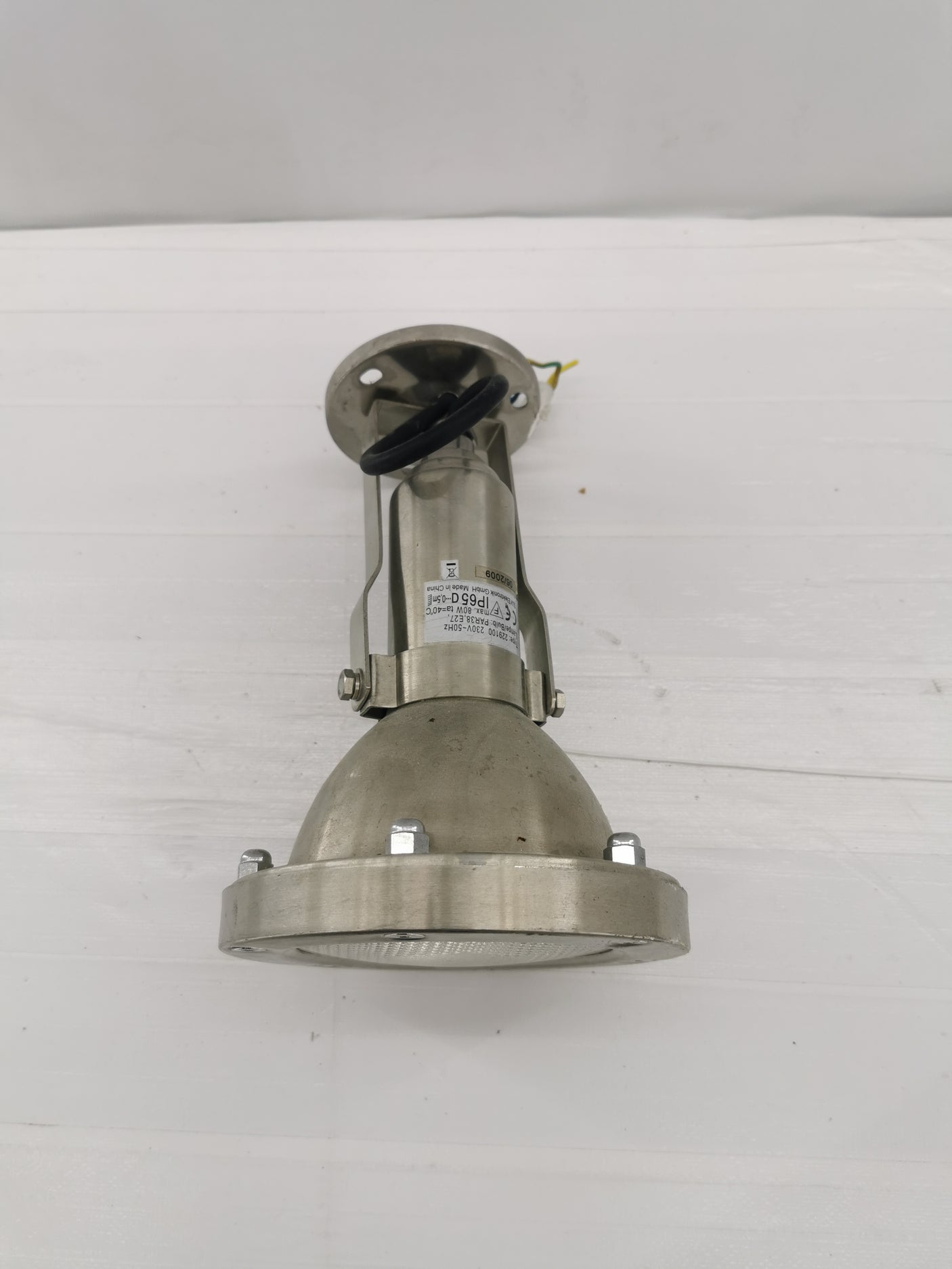 Spot LED encastrable inox – 12W – Robuste – Extérieur / Sol / Mur