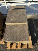 Dalles béton gravillonnées 50x50 – vue de dessus