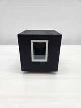 Applique murale LED SIMES - cube noir – éclairage décoratif