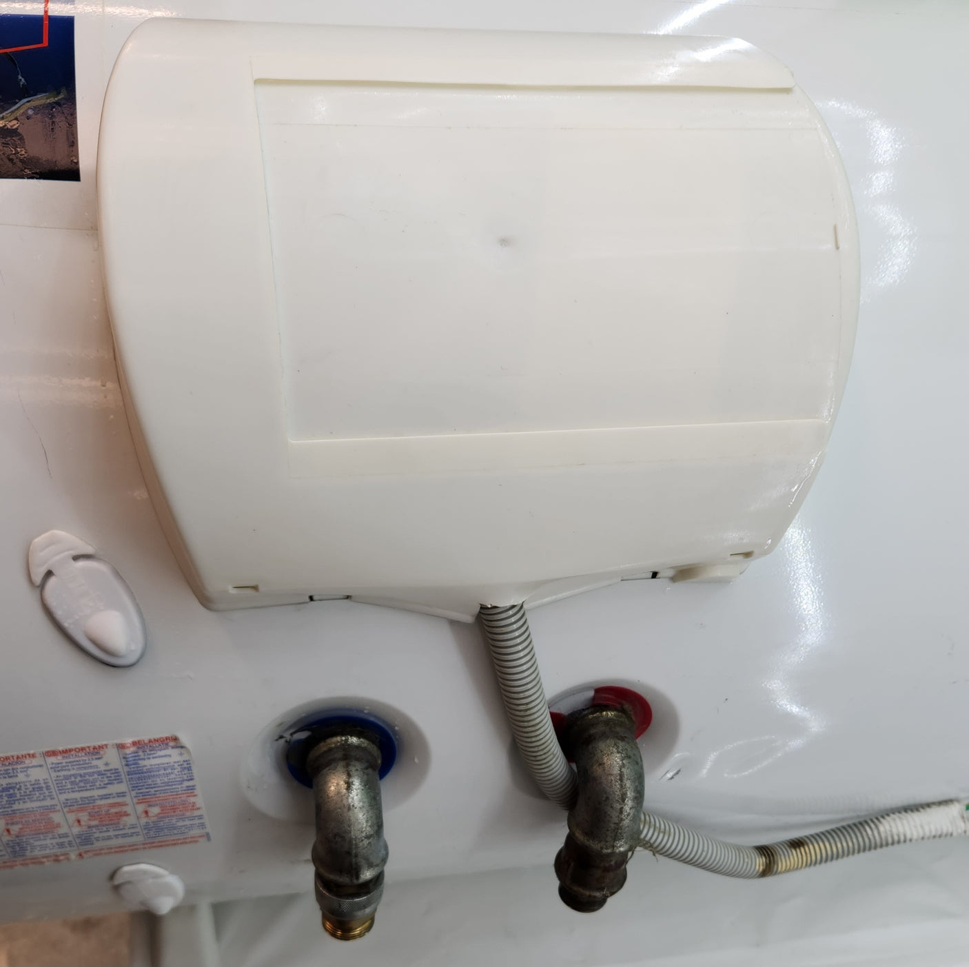 Chauffe-eau Atlantic 150L horizontal – bon état