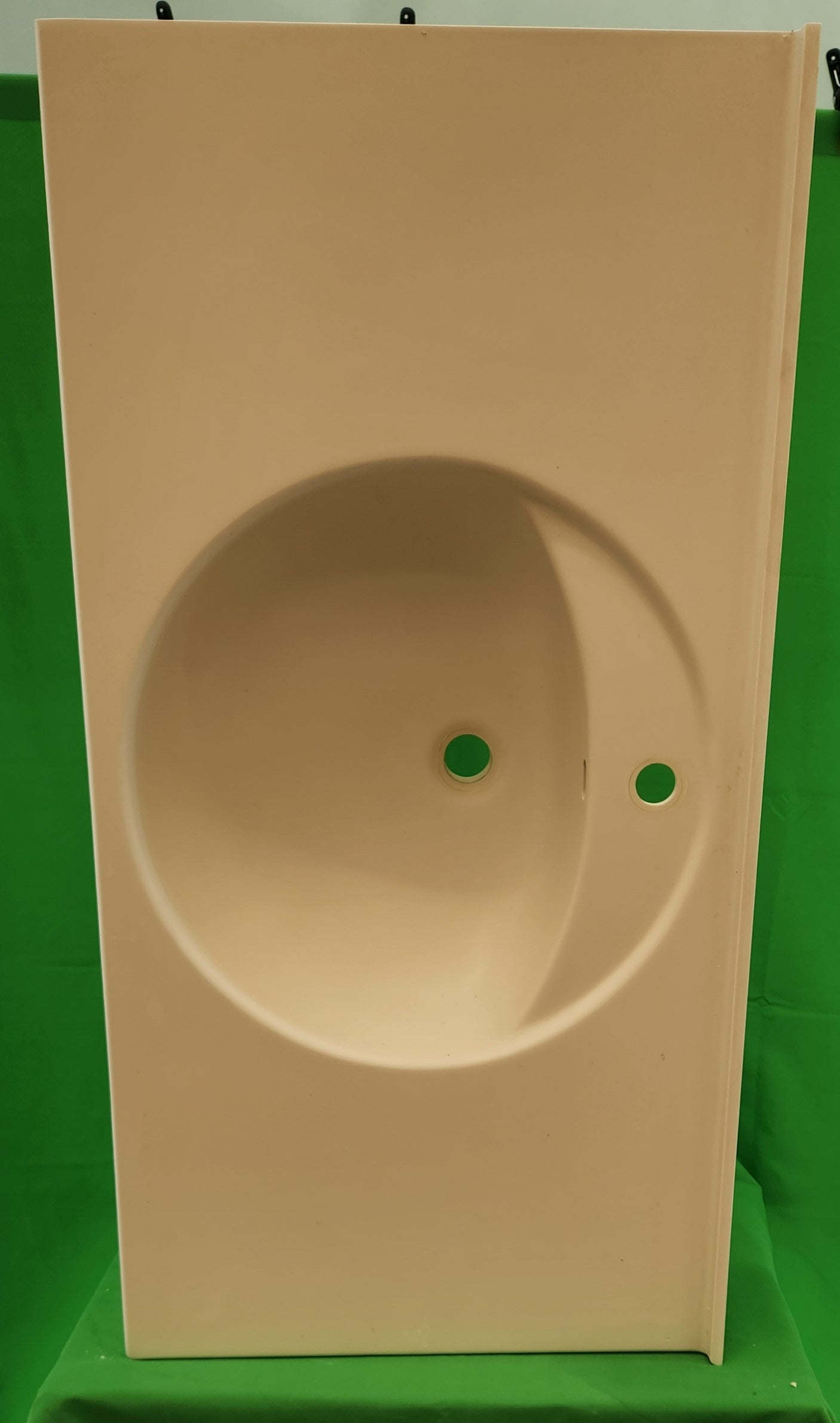 Lavabo suspendu double vasque – Varicor – Bon état