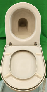 WC suspendu compact avec abattant – Bon état