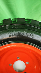 Roue Bobcat 6.70-12 avec jante – pneu agraire / chantier - Neuve