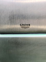 Plaque de commande WC Grohe inox brossé – double chasse