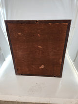 Grand miroir mural avec cadre en bois – Style classique - Très bon état