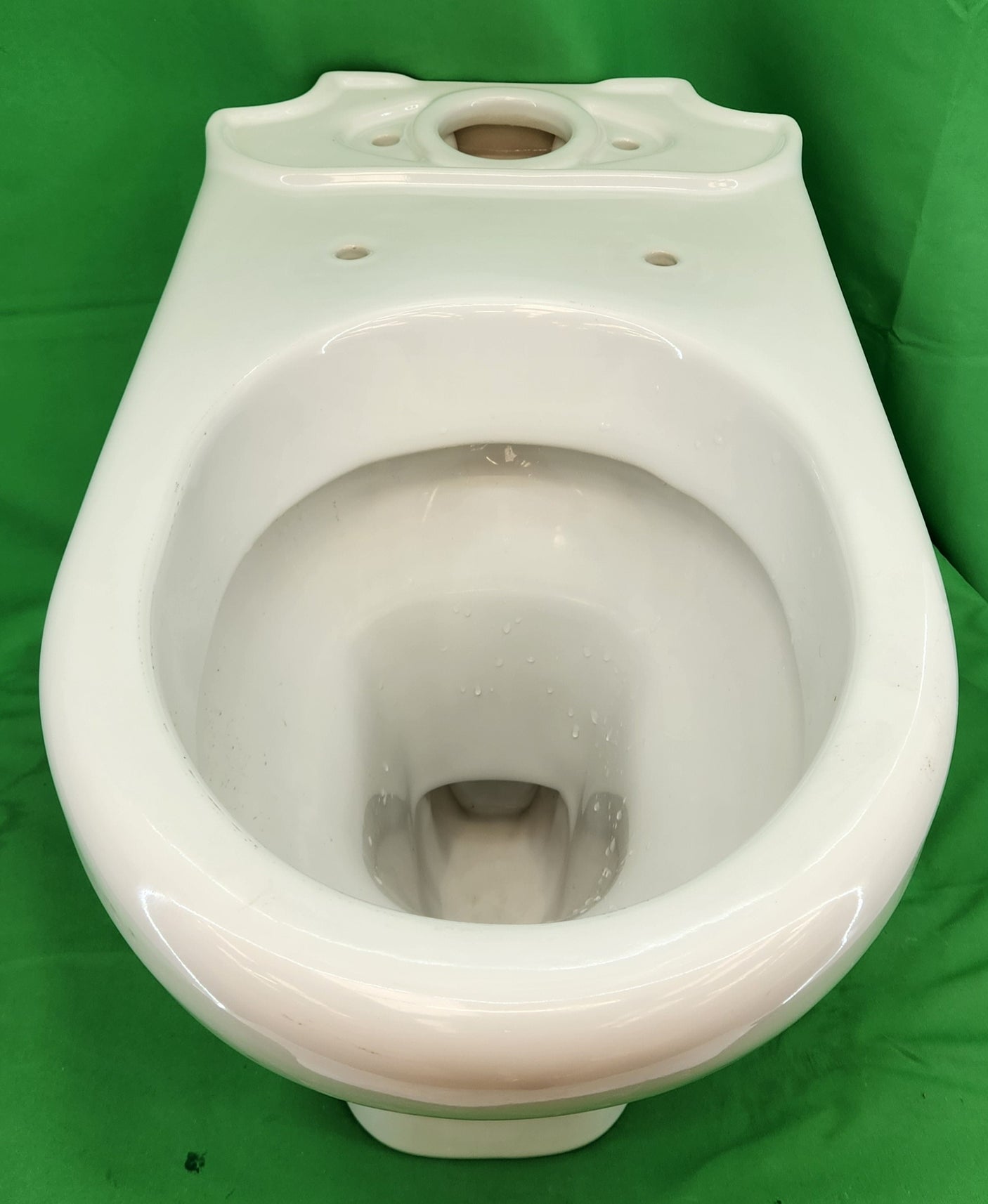 WC à poser sortie horizontale – céramique blanche – Très bon état