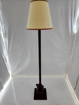 Lampadaire sur pied – Structure métal – Abat-jour crème - Très bon état