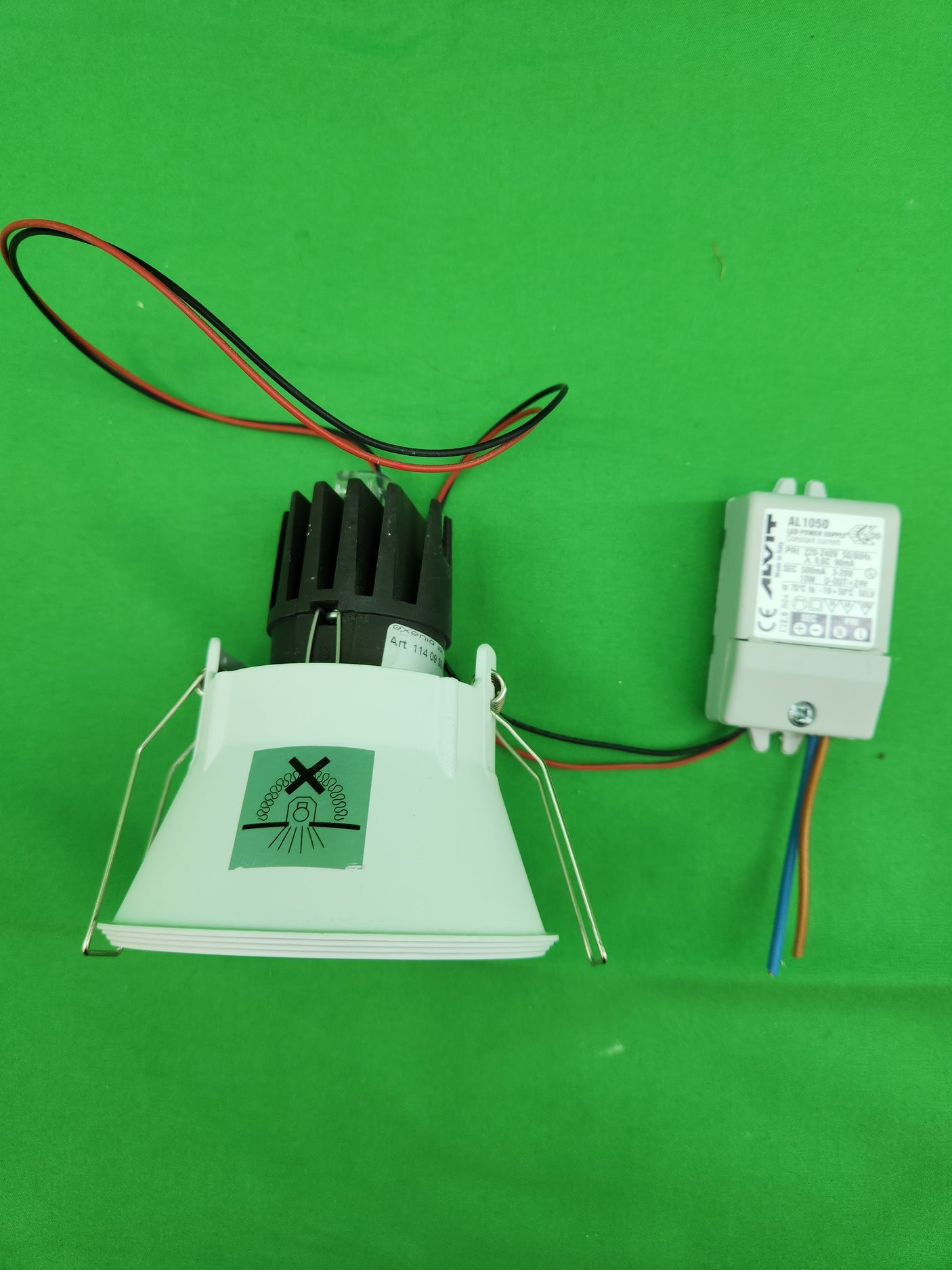 Spot LED encastrable 10W avec alimentation – AL1050