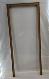 Bloc-porte plaqué chêne 83 x 204 cm avec huisserie et poignée – Bon état