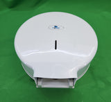 Distributeur de papier toilette maxi jumbo – ABS blanc – T2MC – Très bon état