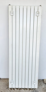 Radiateur design vertical à lames plates – eau chaude – environ 180 x 60 cm – Bon état