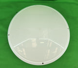 Grand plafonnier rond LED – diffuseur opale – blanc – plafond ou mur – Bon état