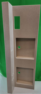 Double lavabo suspendu design – Varicor – Bon état