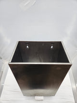 Poubelle murale inox DELABIE 20 L – sanitaires professionnels