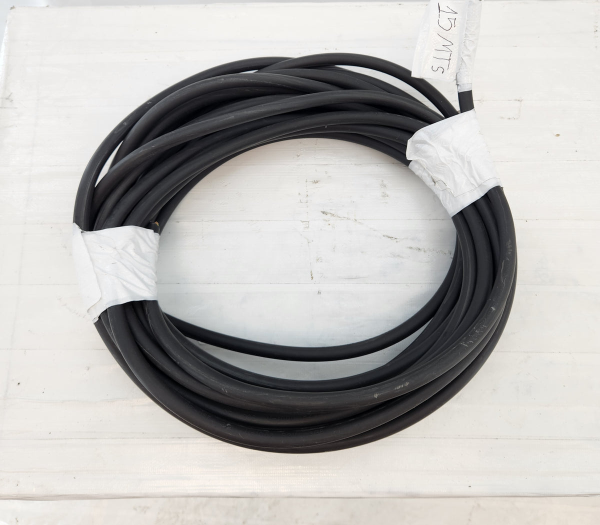 Câble électrique 3G6 mm² – gaine noire – forte section – longueurs diverses disponibles – vendu au mètre