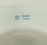 Cuvette WC à poser Porcher sortie verticale pour réservoir attenant – Blanc – Bon état