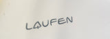 Lavabo carré en céramique blanche - Marque Laufen - Très bon état