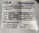 Évaporateur plafonnier chambre froide GEA Küba DFBE 071 D - Bon état