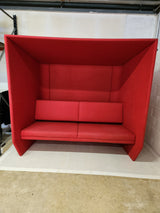 Banquette acoustique design / alcôve 2 places – type espace coworking