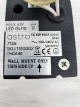 Applique murale extérieure Astro CHIOS 80 – GU10 – IP44