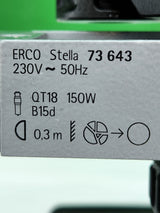 Projecteur de studio ERCO Stella 150W avec volets – éclairage photo / théâtre